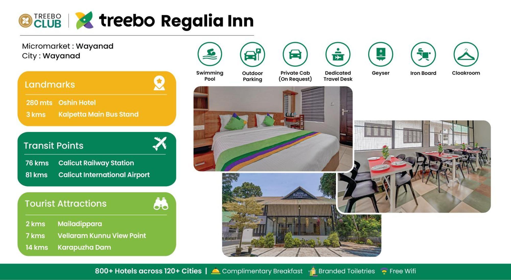 Treebo Regalia Inn Civil Station Kalpatta Exterior foto
